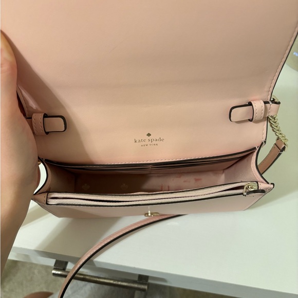 Kate Spade pink crossbody purse - Picture 5 of 7
